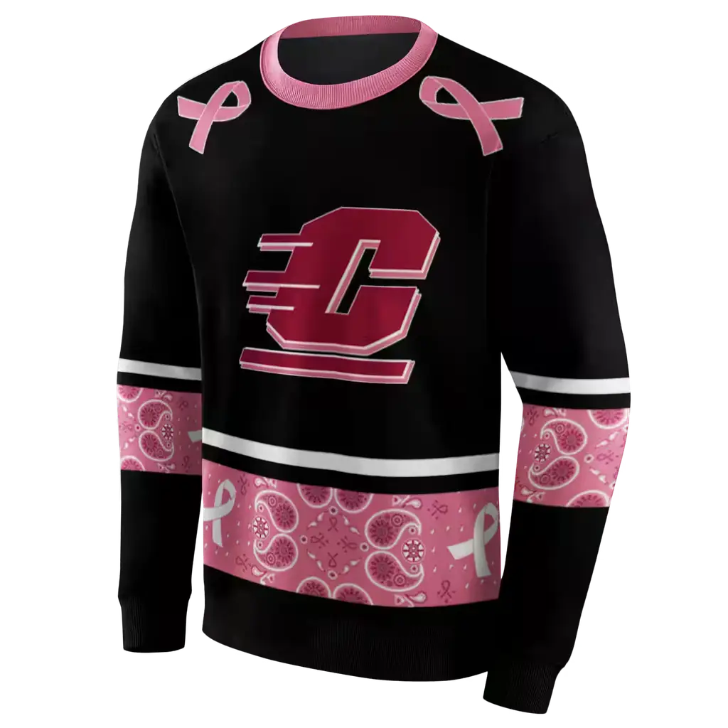 central michigan chippewas awareness ribbon black pink hoodie new arrival central michigan chippewas awareness ribbon black pink hoodie new arrival