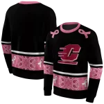 central michigan chippewas awareness ribbon black pink hoodie best selling