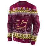central michigan chippewas christmas trees maroon hoodie best selling