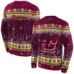 central michigan chippewas christmas trees maroon hoodie best selling