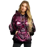 central michigan chippewas demonic skull maroon black hoodie best selling