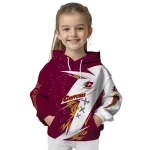 central michigan chippewas dynamic slash maroon white hoodie best selling