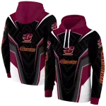 central michigan chippewas futuristic pattern maroon black hoodie best selling