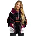 central michigan chippewas futuristic pattern maroon black hoodie best selling