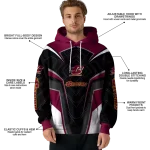 central michigan chippewas futuristic pattern maroon black hoodie best selling