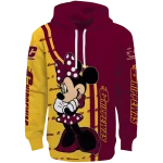 central michigan chippewas minnie mouse maroon hoodie best selling