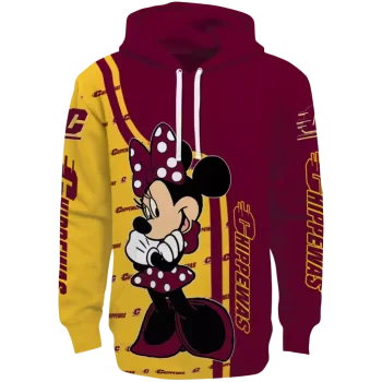 central michigan chippewas minnie mouse maroon hoodie best selling