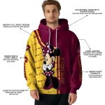 central michigan chippewas minnie mouse maroon hoodie best selling