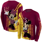 central michigan chippewas minnie mouse maroon hoodie best selling