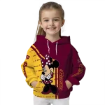 central michigan chippewas minnie mouse maroon hoodie best selling