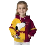 central michigan chippewas playful snoopy maroon hoodie best selling