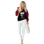 central michigan chippewas skull punisher gold black hoodie best selling