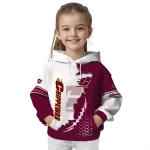 central michigan chippewas triangular pattern maroon white hoodie best selling
