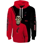 cincinnati bearcats achmed skull red hoodie best selling