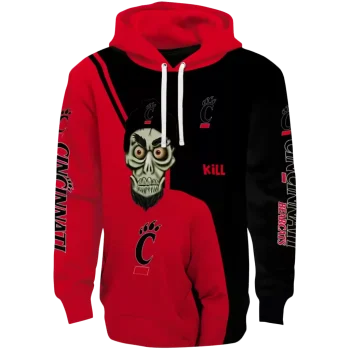 cincinnati bearcats achmed skull red hoodie best selling