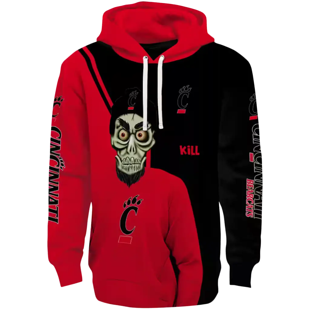 cincinnati bearcats achmed skull red hoodie best selling cincinnati bearcats achmed skull red hoodie best selling