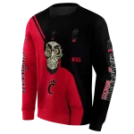 cincinnati bearcats achmed skull red hoodie best selling