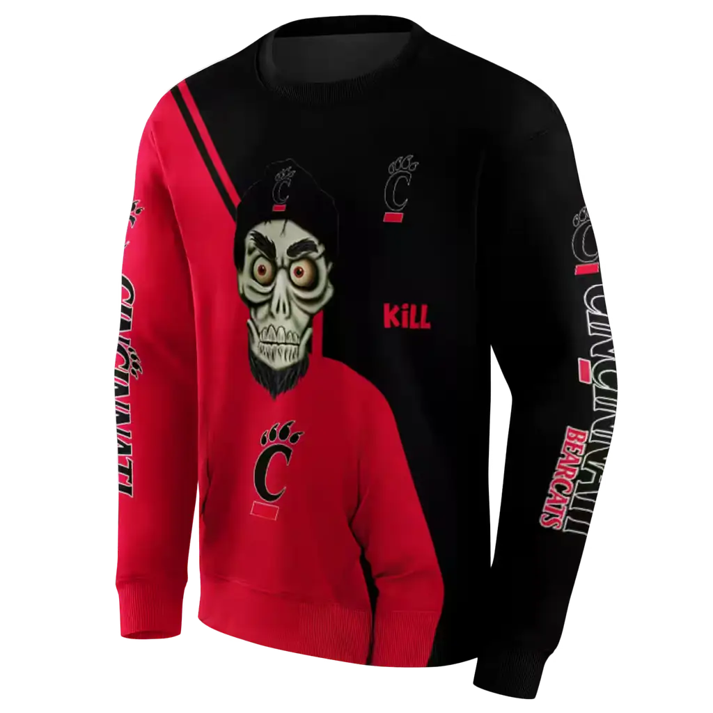 cincinnati bearcats achmed skull red hoodie new arrival cincinnati bearcats achmed skull red hoodie new arrival
