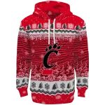 cincinnati bearcats christmas trees red hoodie best selling