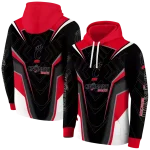 cincinnati bearcats futuristic pattern red black hoodie best selling
