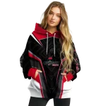 cincinnati bearcats futuristic pattern red black hoodie best selling
