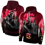 cincinnati bearcats halloween vibes red black hoodie best selling