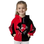 cincinnati bearcats heartbeat graphic red hoodie best selling