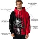 cincinnati bearcats jack skellington red hoodie best selling