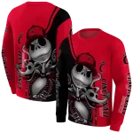cincinnati bearcats jack skellington red hoodie best selling