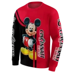 cincinnati bearcats mickey mouse red black hoodie best selling