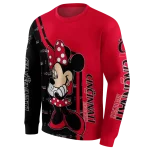 cincinnati bearcats minnie mouse red hoodie best selling