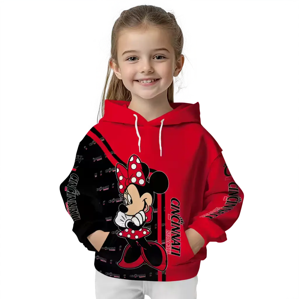 cincinnati bearcats minnie mouse red hoodie top rated cincinnati bearcats minnie mouse red hoodie top rated