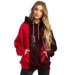 cincinnati bearcats monogram pattern red hoodie best selling