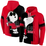 cincinnati bearcats playful snoopy red hoodie best selling