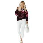 cincinnati bearcats skull artwork red black hoodie best selling