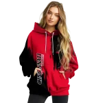 cincinnati bearcats splatter effect red hoodie best selling