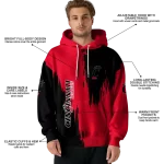 cincinnati bearcats splatter effect red hoodie best selling