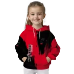 cincinnati bearcats splatter effect red hoodie best selling