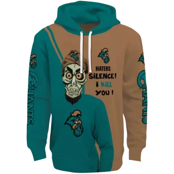 coastal carolina chanticleers achmed skull green hoodie best selling