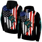 coastal carolina chanticleers american pride black hoodie best selling