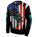 coastal carolina chanticleers american pride black hoodie best selling