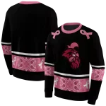 coastal carolina chanticleers awareness ribbon black pink hoodie best selling