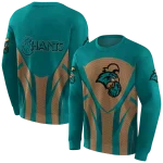 coastal carolina chanticleers concentric lines green black hoodie best selling