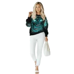 coastal carolina chanticleers demonic skull green black hoodie best selling