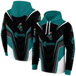 coastal carolina chanticleers futuristic pattern green black hoodie best selling