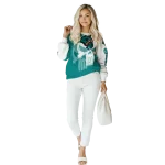 coastal carolina chanticleers graphic punisher green white hoodie best selling