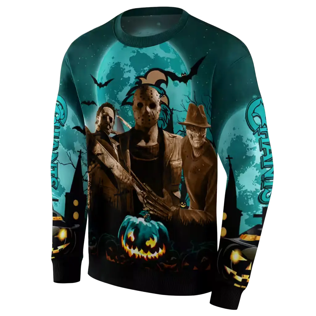 coastal carolina chanticleers halloween vibes green black hoodie new arrival coastal carolina chanticleers halloween vibes green black hoodie new arrival