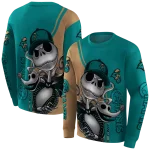 coastal carolina chanticleers jack skellington green hoodie best selling