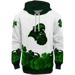 coastal carolina chanticleers lucky motif white green hoodie best selling