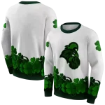 coastal carolina chanticleers lucky motif white green hoodie best selling